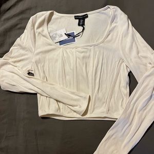 Long Sleeve Crop Top